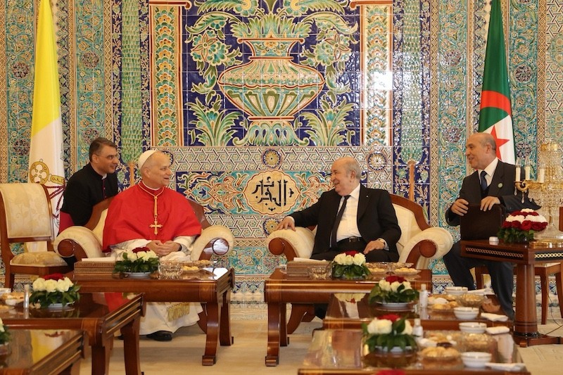 Rencontre entre le pape Leon XIV et le président Algérien Abdelmadjid Tebboune
